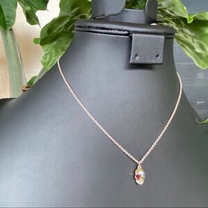 bebe Statement Skull Necklace